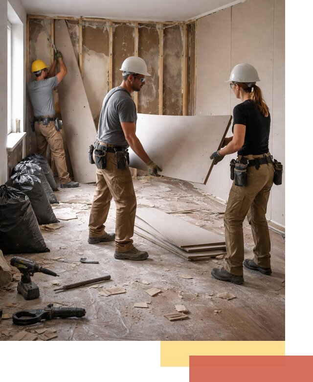 Демонтаж стеновых панелей в Лобне быстро и аккуратно