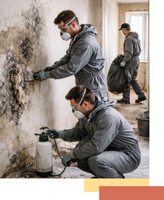 Удаление плесени со стен профессионально в Лобне