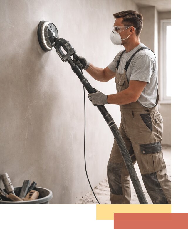 Профессиональная шлифовка стен в Лобне быстро и качественно