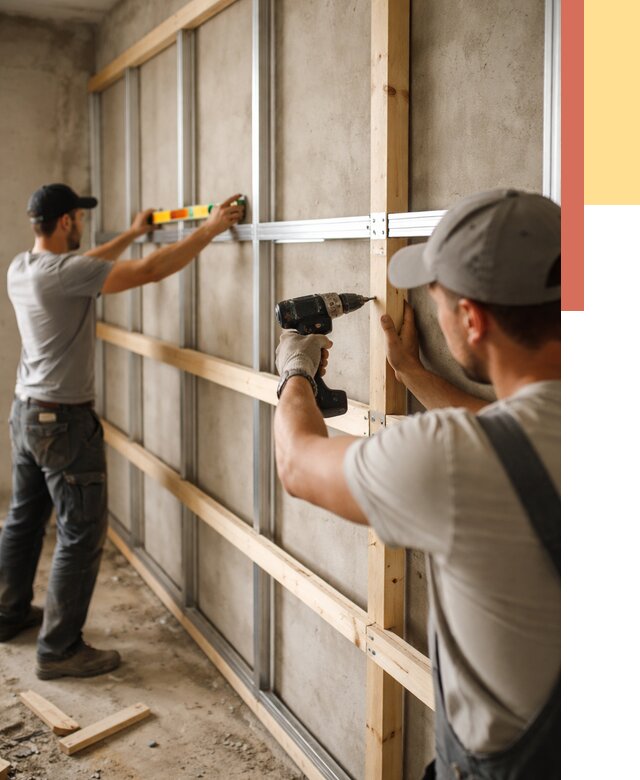 Устройство обрешетки под панели в Лобне от 2168 руб. — монтаж под ключ | ОТДЕЛОЧНИК-Лбн