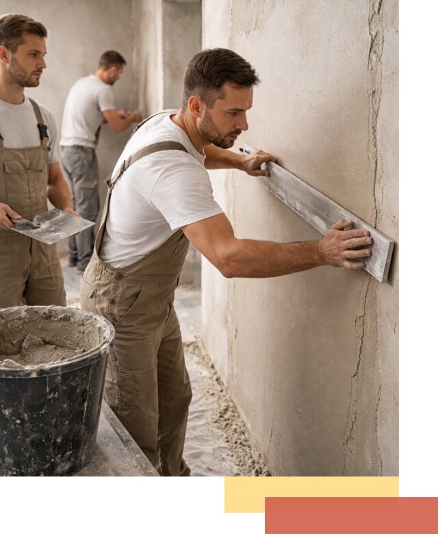 Штукатурка стен без маяков в Лобне быстро и качественно