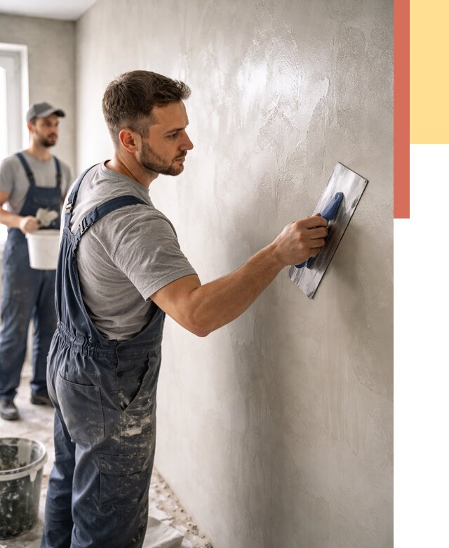 Глянцевание штукатурки стен в Лобне от 7745 руб. — услуги и затирка | ОТДЕЛОЧНИК-Лбн