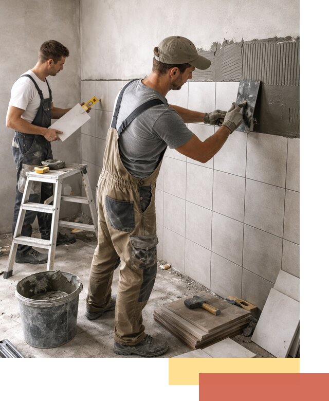 Укладка плитки на стены в Лобне профессионально и надежно