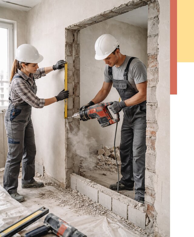 Создание проемов в стенах в Лобне от 6712 руб. — алмазная резка и расширение | ОТДЕЛОЧНИК-Лбн