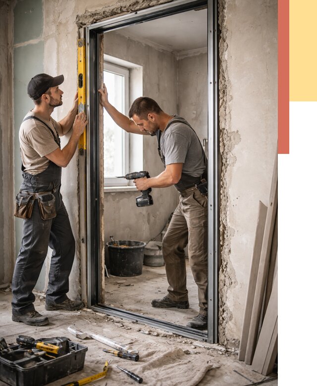 Закладка дверного проема в Лобне от 3614 руб. — быстро и недорого | ОТДЕЛОЧНИК-Лбн