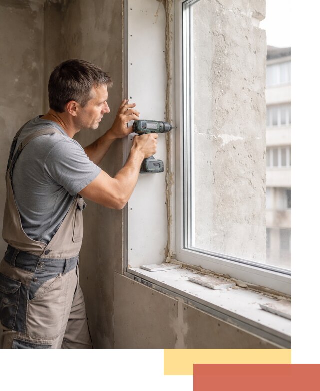 Монтаж гипсокартонных откосов в Лобне под ключ