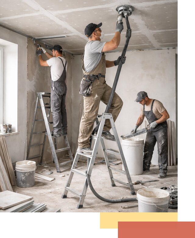 Ремонт потолка из гипсокартона в Лобне: быстрый и качественный монтаж